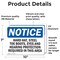 Signmission 7 in Height, 10 in Width, Vinyl Decal, Rectangle OS-2PACK-NS-D-710-L-13270 - alternate 2